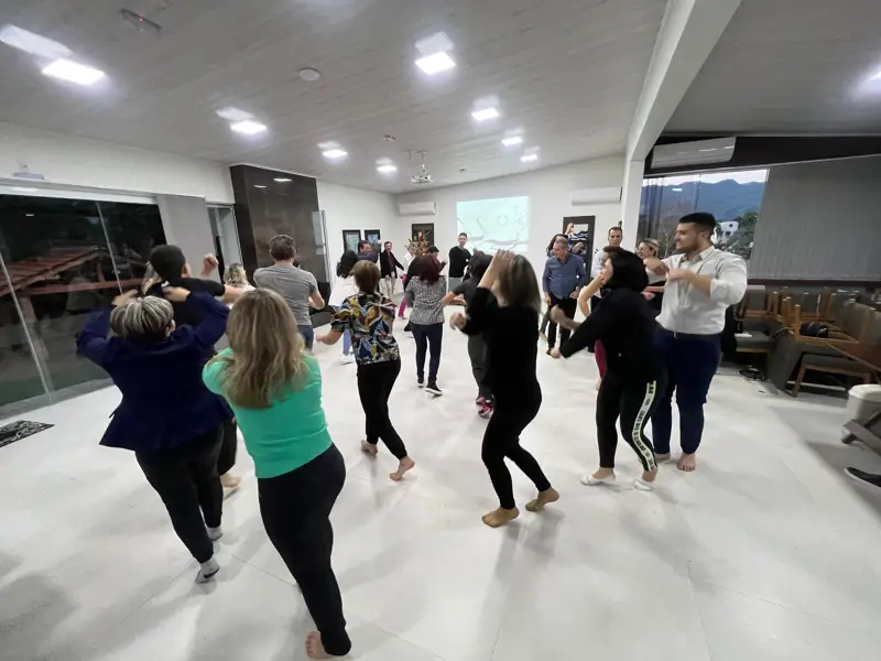 Movimento e integração entre os participantes